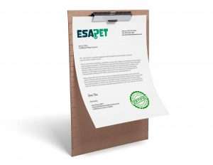 ESA Letter mockup