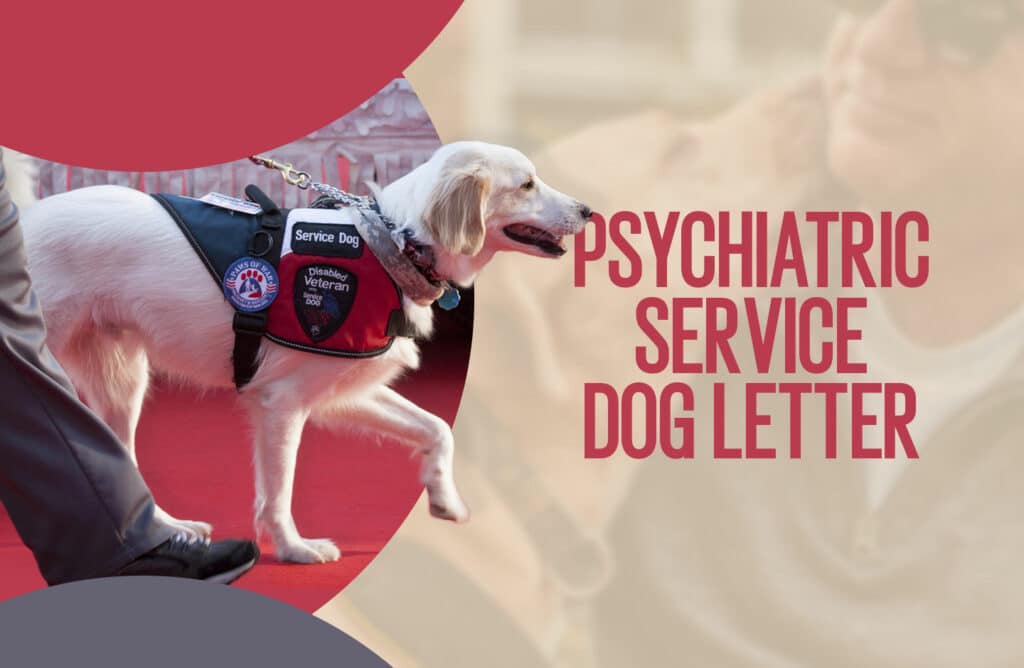 What Is A Psychiatric Service Dog Letter