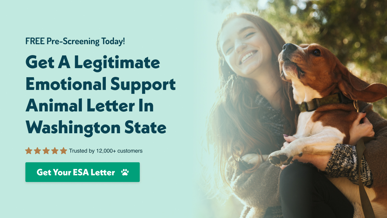 How to get your ESA letter Washington State ESA Pet